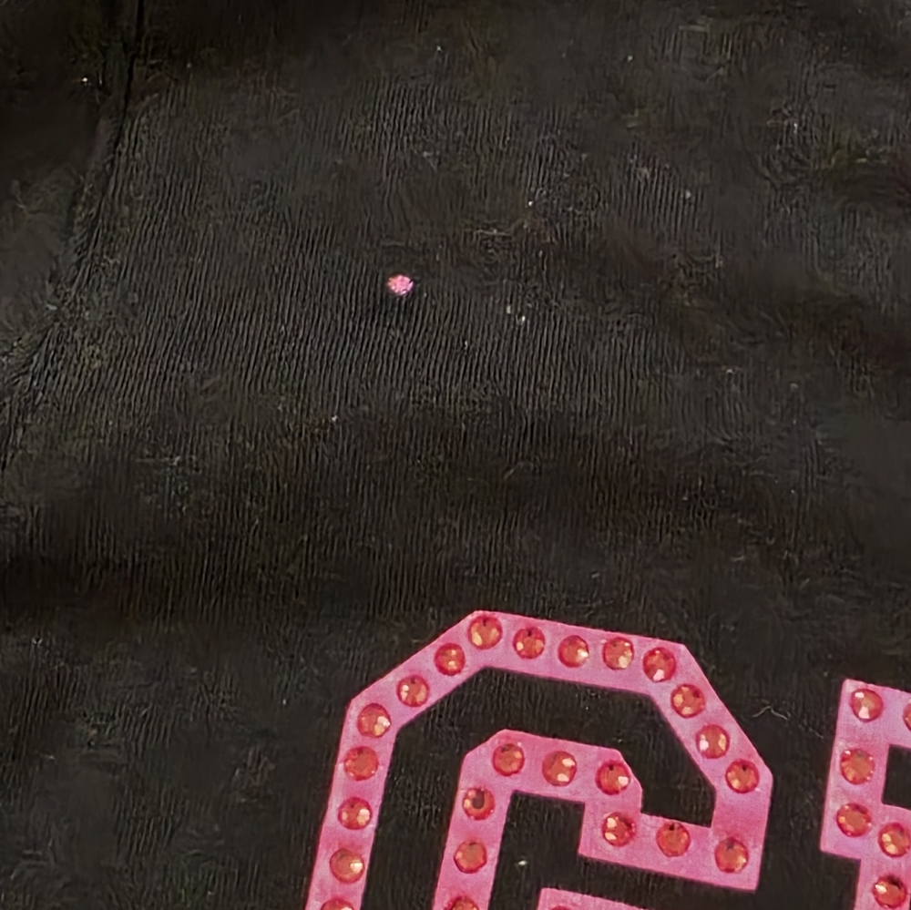 Girls With Guns- GWG- Rhinestone Long Sleeve T- Size Medium - Picture 3 of 7